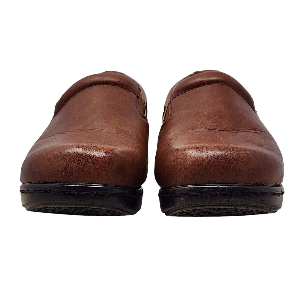 Cloudwalkers Clogs 11W Womens Barrow Brown Slip On Comfort Work Shoes Nursing - Picture 4 of 14